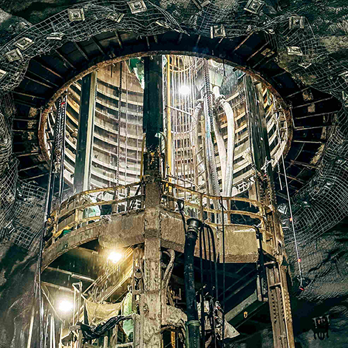 Image de project - mine Tanami - Mise en service du système de levage